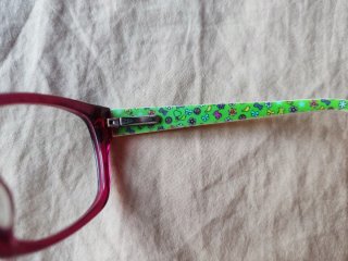 Montura gafas niña Tous rojo oscuro