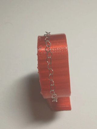 Pulsera Acero Corazones