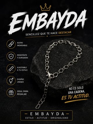 Pulsera Acero Corazones