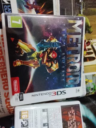 2 Juegos Nintendo 3DS: Metroid y Resident Evil