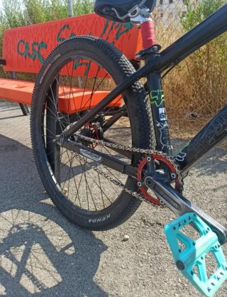Bici Dirt Jump Negra