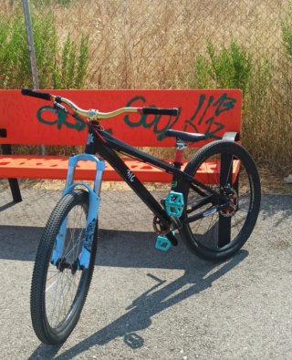 Bici Dirt Jump Negra