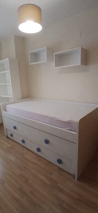 Cama nido doble con cajones