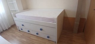 Cama nido doble con cajones