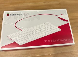 Raspberry Pi 400 Teclado Blanco