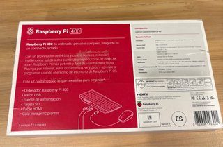 Raspberry Pi 400 Teclado Blanco