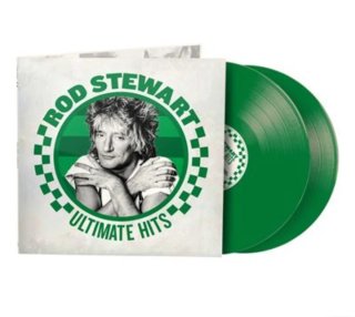 Vinilo Rod Stewart, Ultimate Hits. 2 LPs verdes