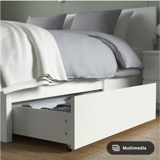 Cama IKEA MALM blanco