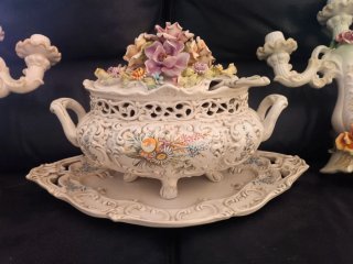 Sopera y Candelabros Vintage Italianos