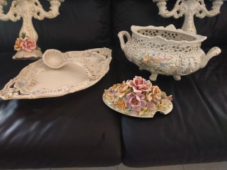 Sopera y Candelabros Vintage Italianos