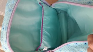 Mochila escolar niña mariposas y flores Busquet