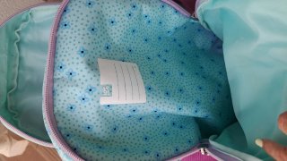 Mochila escolar niña mariposas y flores Busquet