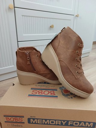 Botines Skechers Talla 40 Marrones