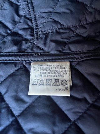 Chaqueta acolchada Ralph Lauren niño azul marino.