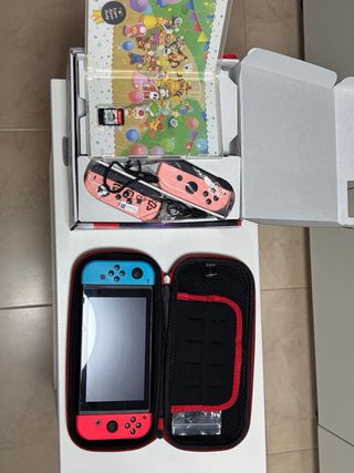 Nintendo Switch + Mario Party Completo