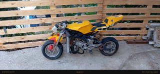 Minimoto Replica Blata Amarilla