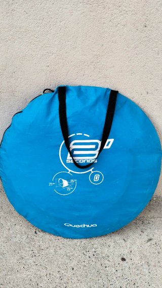 Refugio Tienda campaña Quechua 2 seconds azul