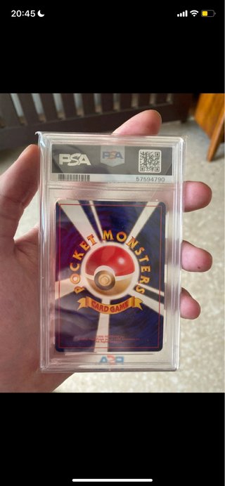 Carta Pokémon Dark Alakazam Holo PSA 9