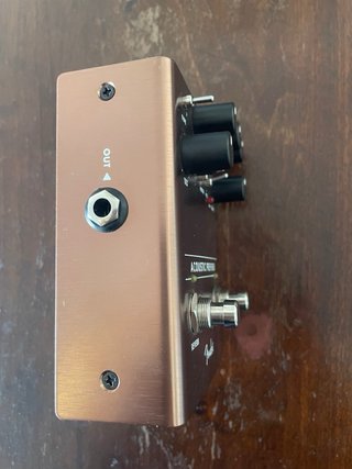 Fender Acoustic Preverb Pedal