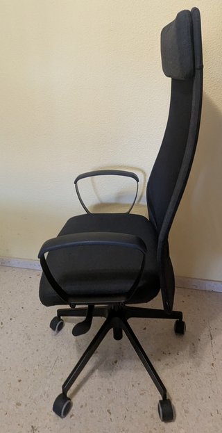 Silla de escritorio Markus Ikea Negra