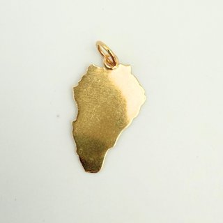 Colgante La Palma Oro 18K 0,72g