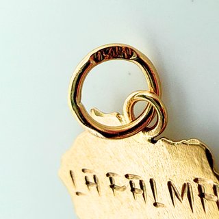 Colgante La Palma Oro 18K 0,72g