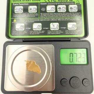 Colgante La Palma Oro 18K 0,72g