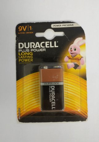 Pila Duracell 9V Plus Power