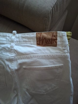 Pantalón corto blanco Zara