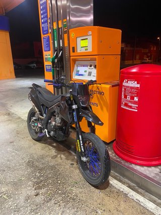 Malaguti XSM 125 Supermotard Negra