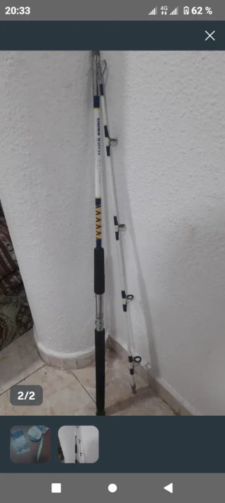 Caña de pesca .