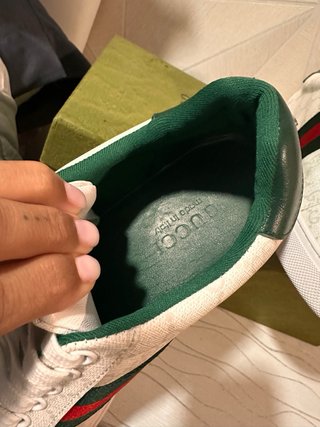 Zapatillas Gucci Ace Blancas