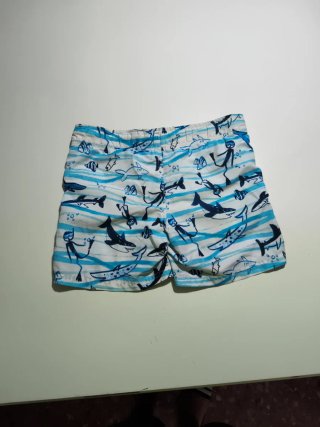 Bañador infantil estampado tiburones