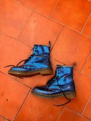 Botas Dr. Martens 1460 Azul Metálico