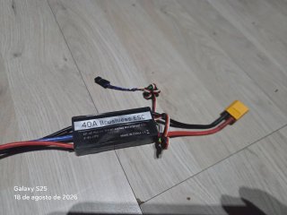 ESC 40A Brushless Lancha Barco Waterproof