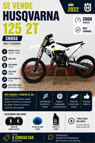 Husqvarna 125 2T Cross 2022