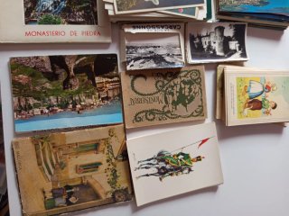 Lote Antiguas Postales España y Otros Países