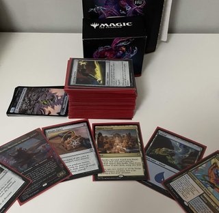 MTG Mazo Commander Strixhaven con fundas