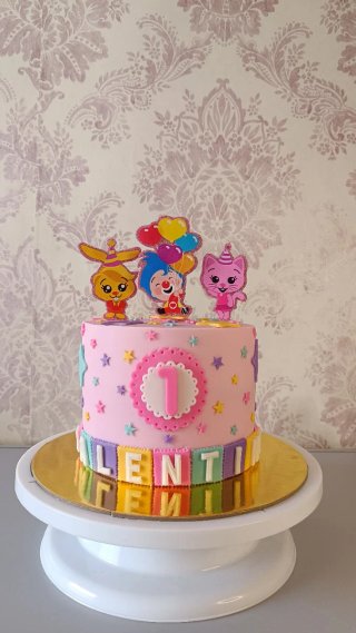 Tartas personalizadas en crema y fondant