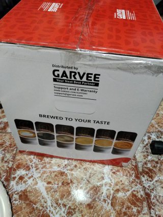 Cafetera Espresso Garvee Plata