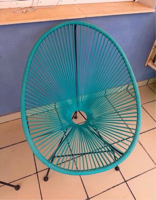 Set 2 Sillas Acapulco Teal