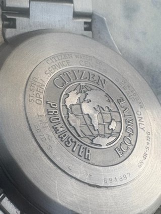 Citizen Promaster Eco-Drive Radiocontrol