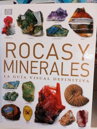 Libro sobre rocas y minerales