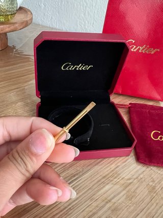 Pulsera inspo Cartier acero inoxidable estilo Love