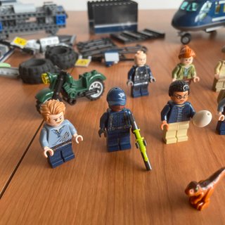 Lego Jurassic World Lote Piezas Helicoptero Dino