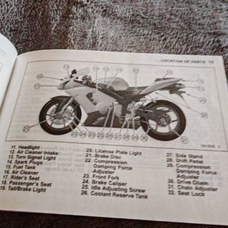 Manual Kawasaki Ninja ZX-6R 2005