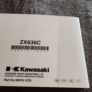Manual Kawasaki Ninja ZX-6R 2005