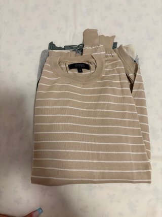 Maglione Benetton Argyle Grigio Verde
