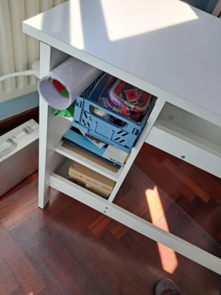 Escritorio IKEA BRUSALI Blanco
