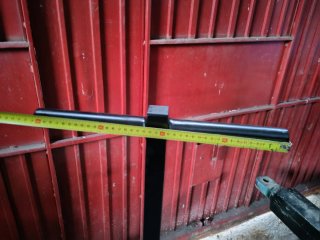 Rack para discos y barras olímpicas para Agustin